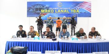 TNI AL Kembali Gagalkan Penyelundupan Narkoba Jenis Sabu Seberat 4 Kg Di Perairan Kembilik Asahan