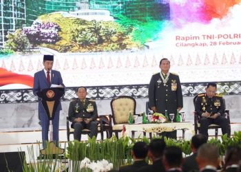 Pangdam XVIII Kasuari Hadiri Rapim TNI-Polri 2024