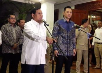 AHY Lapor Prabowo Jelang Dilantik Jadi Menteri ATR
