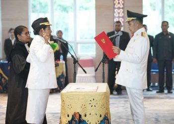 Resmi Dilantik, Pj Bupati Biak Numfor Siap Lanjutkan Sejumlah Program Strategis