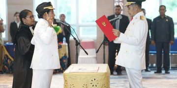 Resmi Dilantik, Pj Bupati Biak Numfor Siap Lanjutkan Sejumlah Program Strategis