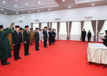 Wali Kota Lantik 92 JPT Pratama, Administrator, Pengawas, dan Fungsional Pemko Pematangsianțar