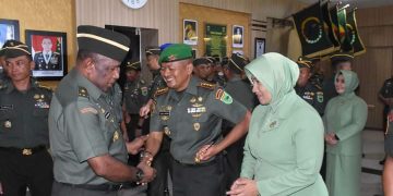 269 Prajurit Kodam XVIII Kasuari Naik Pangkat