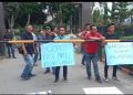 Sejumlah Wartawan Geruduk Kantor Kejari Langkat