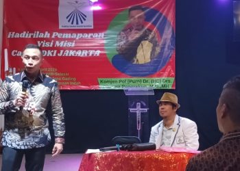 Komjen (Purn) Dharma Pongrekun Gelar Pemaparan Visi Misi Cagub DKI Jakarta di GPDI Filadelfia Jakut