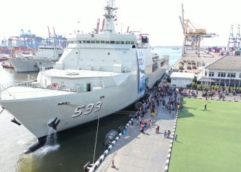 Mudik Gratis Dengan Kapal Perang TNI AL Tiba Kembali Di Jakarta