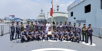 Usai Laksanakan Tugas, Tiga Kapal Perang TNI AL Dapat Penghargaan