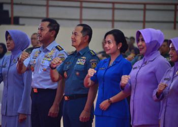 Dukung Wanita TNI Prima, Wakasal Hadiri Syukuran Apel Bersama Wanita TNI Tahun 2024