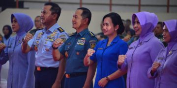 Dukung Wanita TNI Prima, Wakasal Hadiri Syukuran Apel Bersama Wanita TNI Tahun 2024