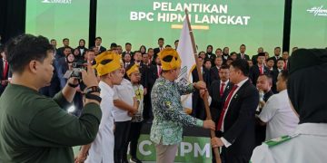 Pelantikan BPC HIPMI Langkat: Pj Bupati Pesan Untuk Kerja Sama Dengan Pemerintah