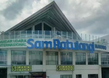 Erupsi Gunung Ruang, Bandara Sam Ratulangi Manado Ditutup Sementara