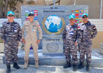 Komandan Satgas MTF TNI Konga XXVIII-O/UNIFIL Laksanakan Update ADO Di UNFICYP Head Quarter