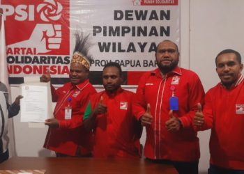 Buka Pendaftaran Cabup dan Cawabup, Ketua PSI PEGAF : Dua Kandidat Telah Ambil Formulir Pendaftar