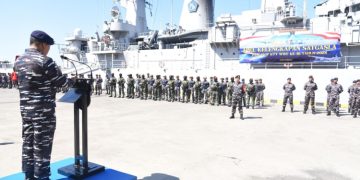 TNI AL Gelar Apel Kesiapan Unsur-Unsur Satgasla KTT WWF Ke-10 di Bali