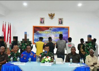 TNI AL BERHASIL GAGALKAN PEROMPAKAN DI PELABUHAN PORSITE FREEPORT PAPUA