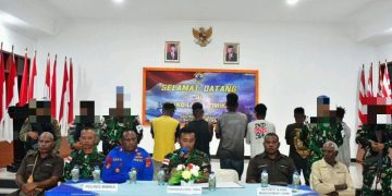 TNI AL BERHASIL GAGALKAN PEROMPAKAN DI PELABUHAN PORSITE FREEPORT PAPUA
