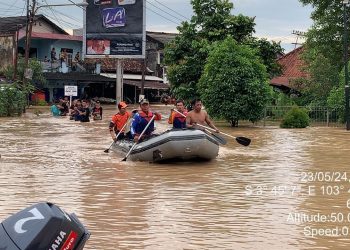 Sebanyak 6.605 Jiwa Terdampak Banjir di Kabupaten Muara Enim