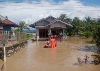 Banjir di Kabupaten Parigi Moutong Berangsur Surut