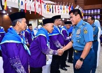 INI PESAN KSAL SAAT MELEPAS TIM PELAKSANA URUSAN HAJI PERSONEL TNI AL 2024