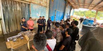 KKP Amankan Ikan Impor Ilegal Asal Mayalsia di Batam