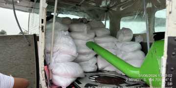 BNPB Semai Tiga Ton NaCl di Langit Sumatera Selatan