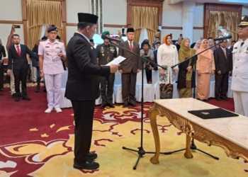 Gubernur Kepulauan Riau Lantik ( Pj ) Walikota Tanjungpinang Andri Rizal Siregar