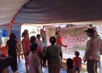 BNPB Sosialisasikan Kajian Risiko Bencana Sekunder Erupsi Gunungapi Ibu Kepada Masyarakat