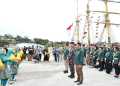 PELAYARAN MUHIBAH BUDAYA JALUR REMPAH, KRI DEWARUCI TIBA DI SABANG