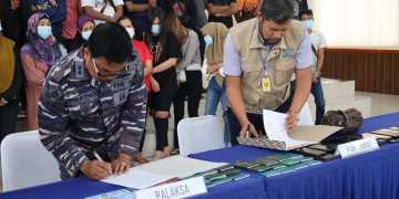 Perairan Dumai Area Masuknya PMI Non Prosedural, TNI AL Berhasil Amankan 42 PMI Ilegal Dari Malaysia