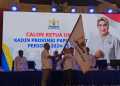 Hj. Suryati Faisal Terpilih secara Aklamasi sebagai Ketum Kadin Papua Barat