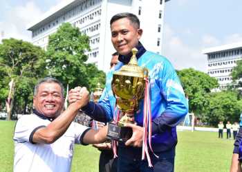 BERLANGSUNG KOMPETITIF, PEKAN OLAHRAGA TNI AL WILAYAH BARAT TAHUN 2024 RESMI DITUTUP