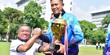 BERLANGSUNG KOMPETITIF, PEKAN OLAHRAGA TNI AL WILAYAH BARAT TAHUN 2024 RESMI DITUTUP