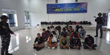 PENYELUNDUPAN 39 PMI NON PROSEDURAL KEMBALI DIGAGALKAN LANAL TNI AL TBA