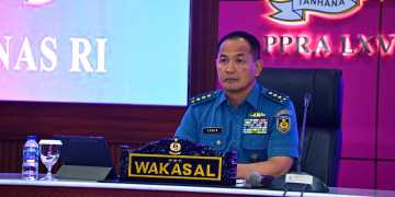 CERAMAH WAKASAL DI DEPAN PESERTA PPRA LXVI TA 2024 LEMHANNAS RI, PAPARKAN KEBIJAKAN PEMBINAAN KEKUATAN TNI AL