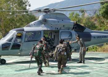 SIGAP DAN CEPAT, MARINIR TNI AL & USMC GELAR LATIHAN EVAKUASI MEDIS UDARA