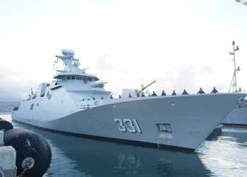SEBELUM BERTOLAK MENUJU SAMUDERA PASIFIK, KRI REM-331 GELAR LATIHAN TAHAP SEA PHASE