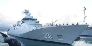 SEBELUM BERTOLAK MENUJU SAMUDERA PASIFIK, KRI REM-331 GELAR LATIHAN TAHAP SEA PHASE