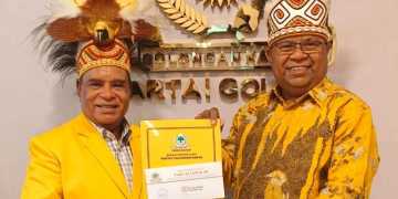 Golkar Resmi Dukung Lambert dan Samsudin Bertarung di Pilgub Papua Barat Daya 2024