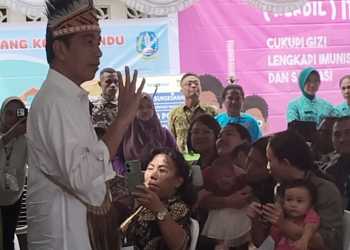 Presiden Jokowi Lakukan Kunjungan Terakhir ke Jayapura Papua