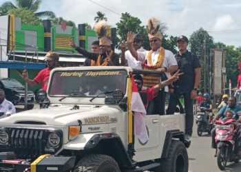 Hermus Indou Umumkan Nama Calon Wakil Bupati Manokwari periode 2024-2029