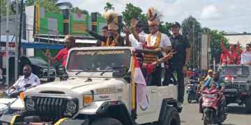 Hermus Indou Umumkan Nama Calon Wakil Bupati Manokwari periode 2024-2029