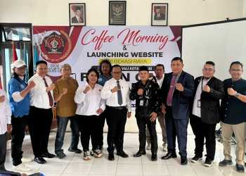 Hadiri Coffee Morning PWI Bekasi Raya, Pj. Wali Kota Resmikan Website pwibekasiraya.or.id