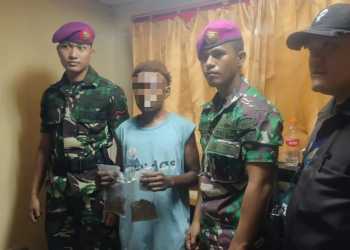 TNI AL Berhasil Gagalkan Peredaran Narkoba Jenis Ganja Antar Pulau di Ambon