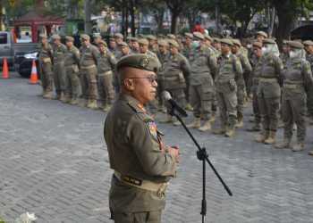 Satpol PP Kota Bekasi Lakukan Pembinaan Kepada Anggota