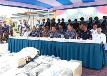 Alat Kecantikan Ilegal Kian Marak, Sebanyak 30 Koli Kosmetik Ilegal di Tarakan Berhasil Digagalkan TNI AL 