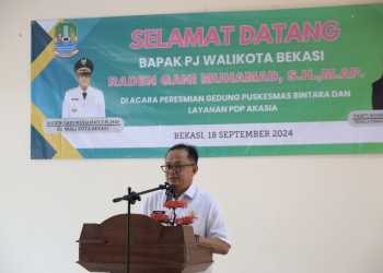 Pj. Wali Kota Bekasi Resmikan Gedung Puskesmas Bintara setelah Rehab Berat dan Pembukaan Poli Akasia