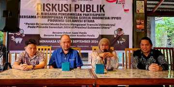 Bawaslu Sulut Bersama DPD PPGI Sulut Gelar Diskusi Publik Guna Tingkatkan Partisipasi Pemiliih pada Pilkada