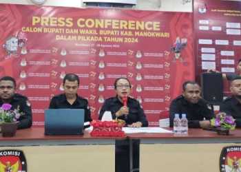 KPU Tetapkan Daftar Pemilih Tetap di kabupaten Manokwari