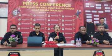KPU Tetapkan Daftar Pemilih Tetap di kabupaten Manokwari