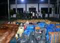 TNI AL Berhasil Gagalkan Penyelundupan Ayam Ras Filipina & Kosmetik Ilegal di Perairan Pulau Tinakareng